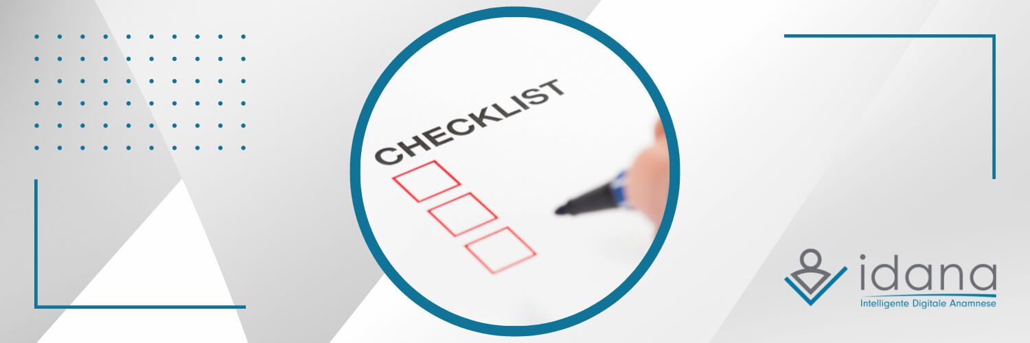 Tägliche Checkliste für die Arztpraxis