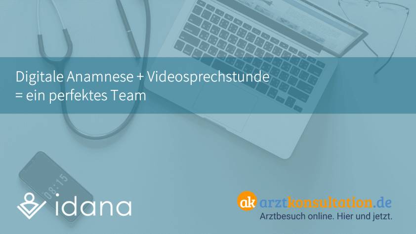 Videosprechstundenanbieter arztkonsultation ak und Idana gehen Kooperation ein