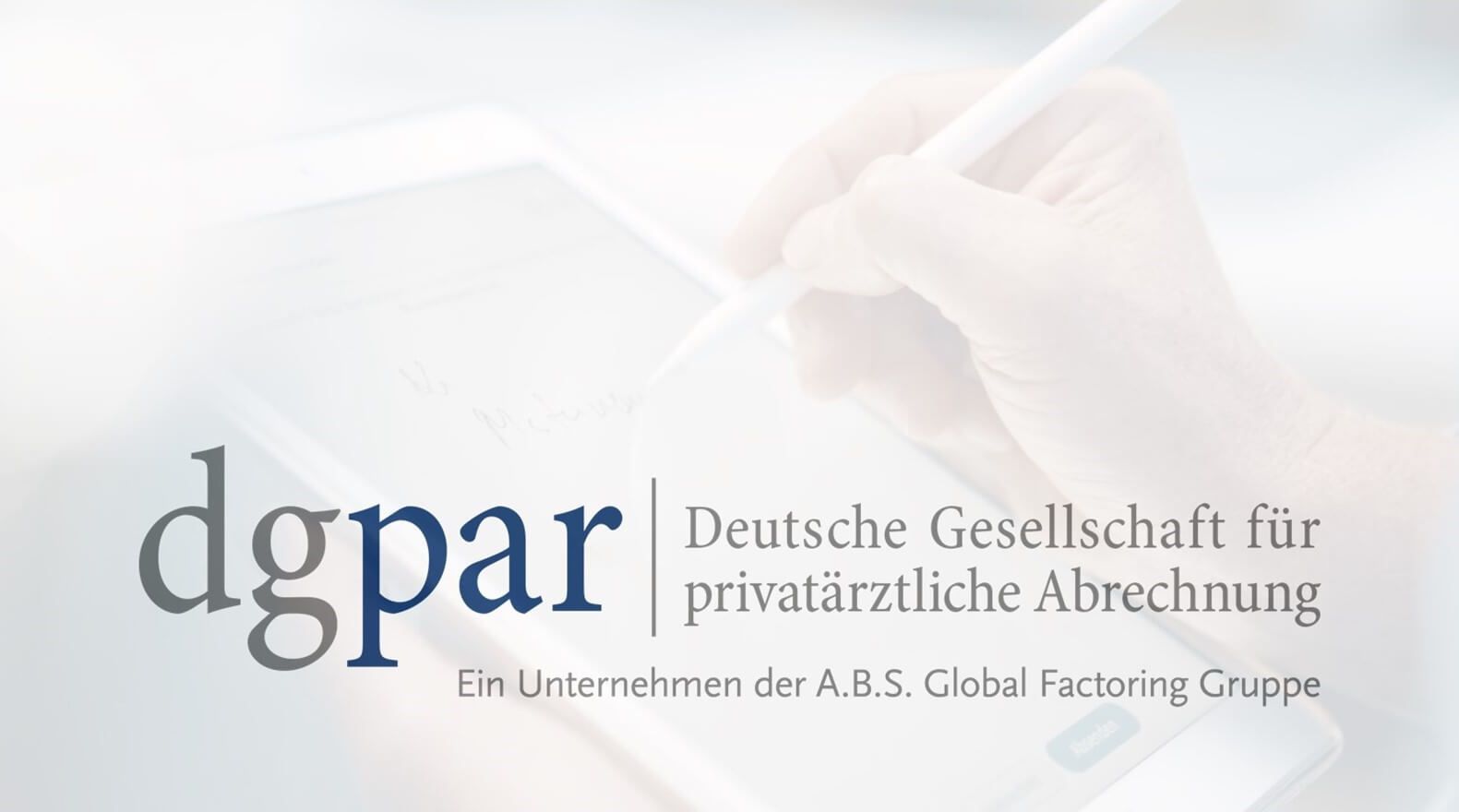 NEU: DGPAR GmbH: Einverständnis der Patienten zur Datenverarbeitung bei der Privatliquidation jetzt bequem digital einholen