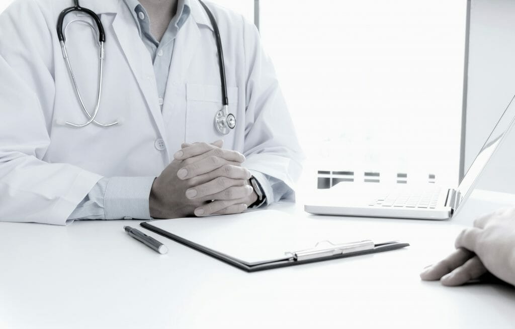 Doctor and patient. Doctor and patient.