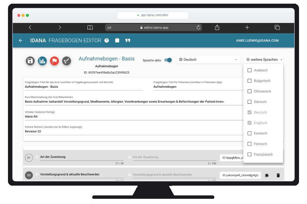 Idana Editor